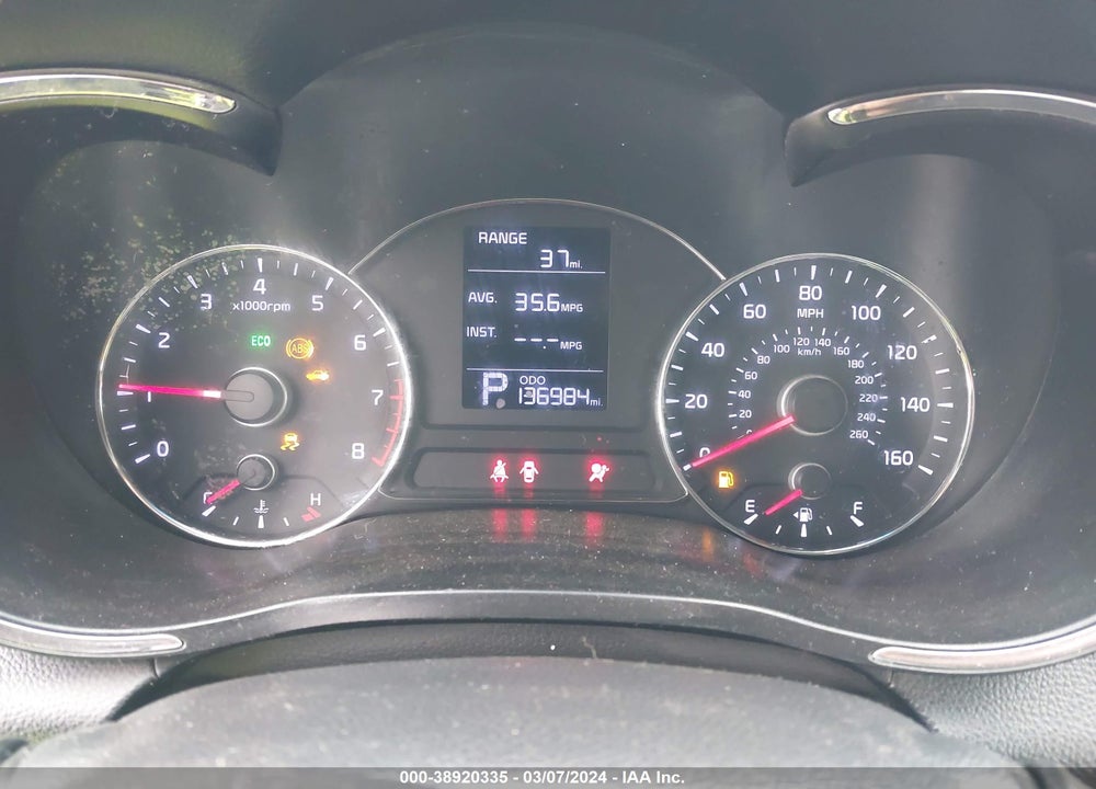 2014 KIA FORTE LX VIN: KNAFX4A69E5086982