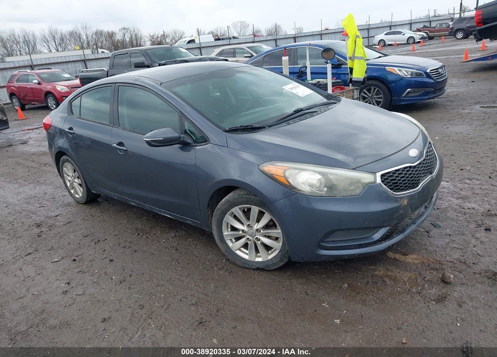 2014 KIA FORTE LX VIN: KNAFX4A69E5086982