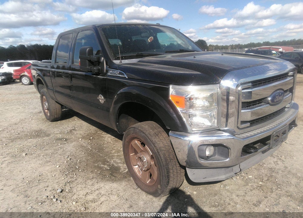 2013 FORD F-250 LARIAT VIN: 1FT7W2BTXDEA89813