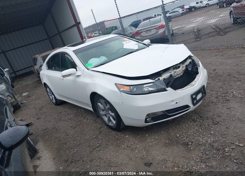 2012 ACURA TL 3.5 VIN: 19UUA8F55CA012919