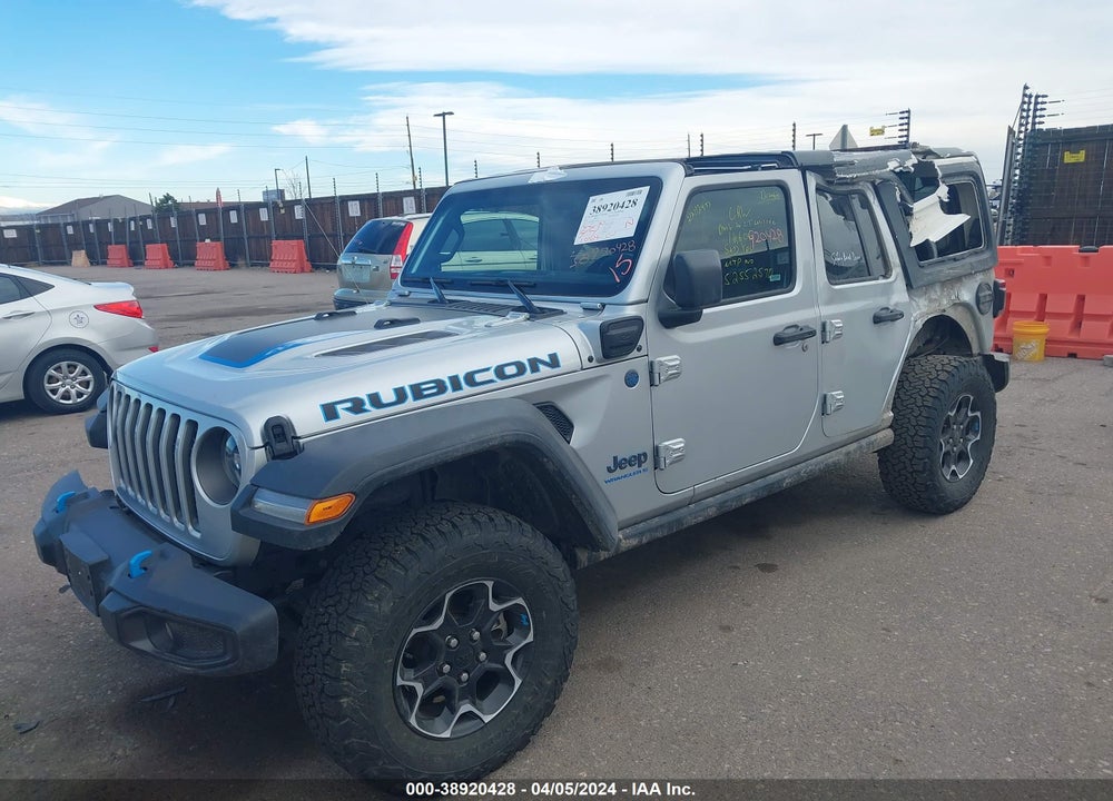 2023 JEEP WRANGLER 4XE RUBICON 4X4 VIN: 1C4JJXR60PW703204