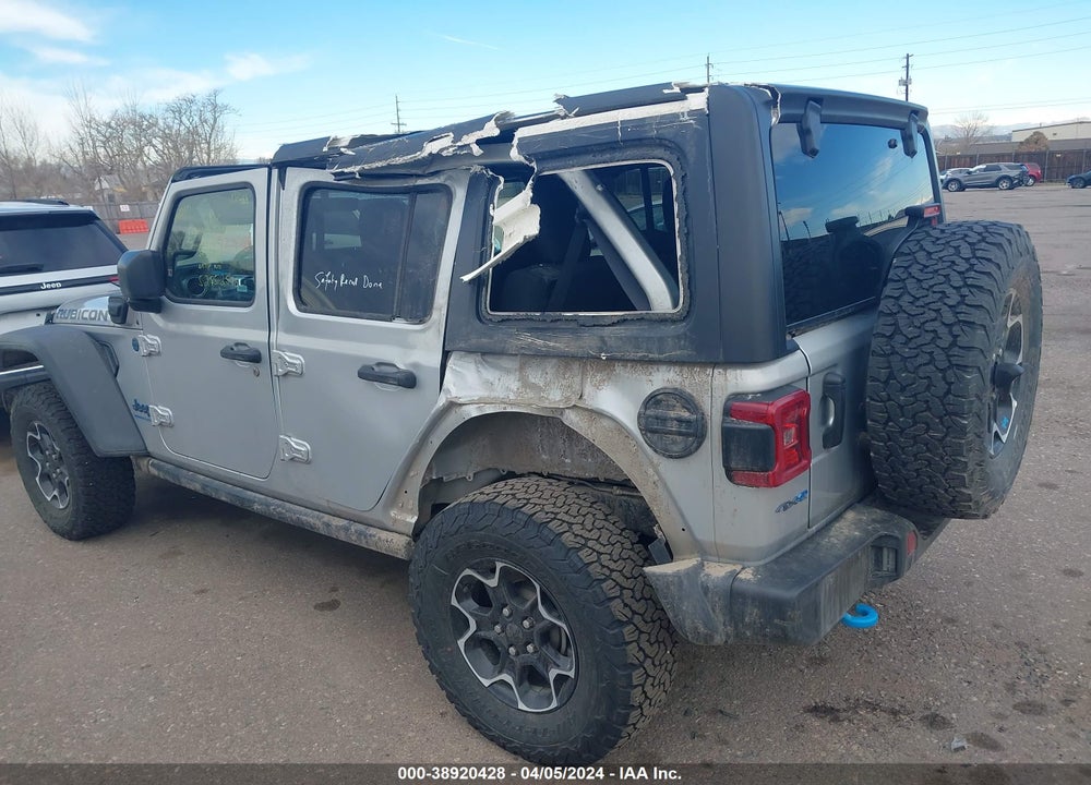 2023 JEEP WRANGLER 4XE RUBICON 4X4 VIN: 1C4JJXR60PW703204