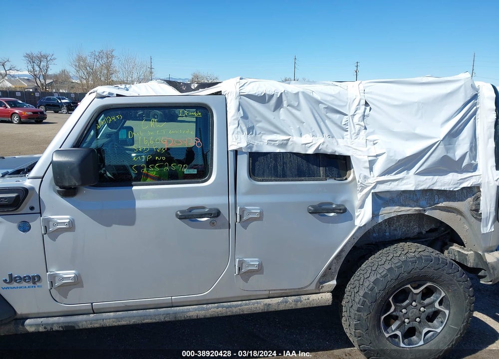 2023 JEEP WRANGLER 4XE RUBICON 4X4 VIN: 1C4JJXR60PW703204