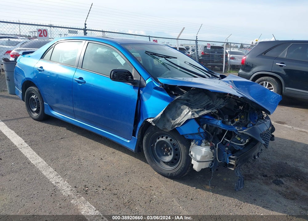 2009 TOYOTA COROLLA S VIN: 1NXBU40E19Z127857