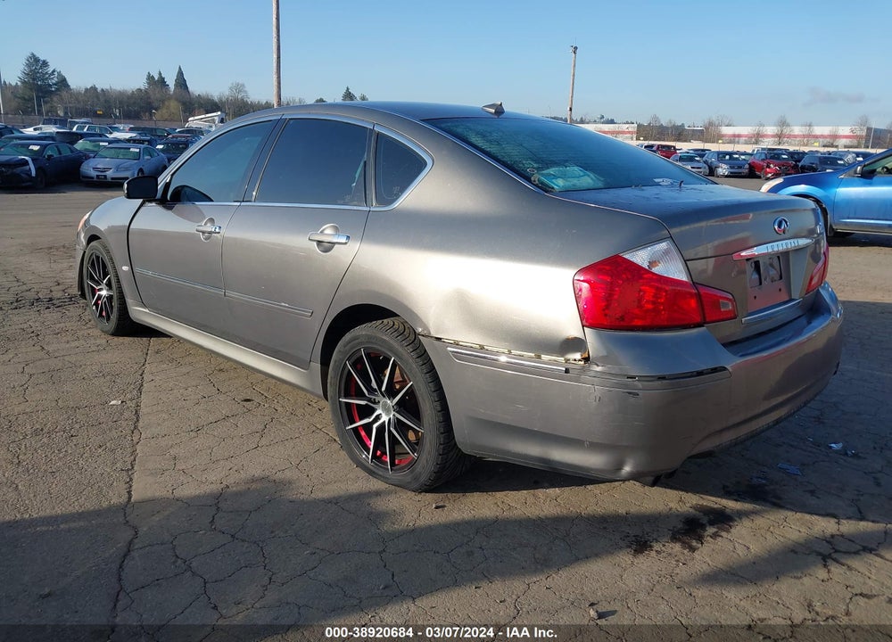 2008 INFINITI M45X VIN: JNKBY01F48M550468