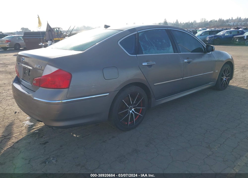 2008 INFINITI M45X VIN: JNKBY01F48M550468