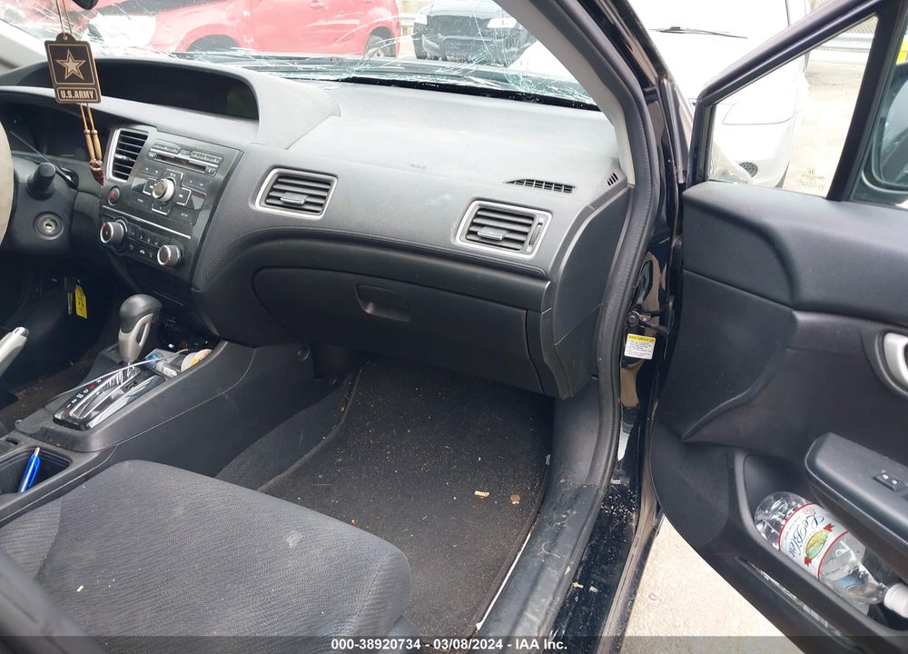 2013 HONDA CIVIC LX VIN: 19XFB2F50DE210646