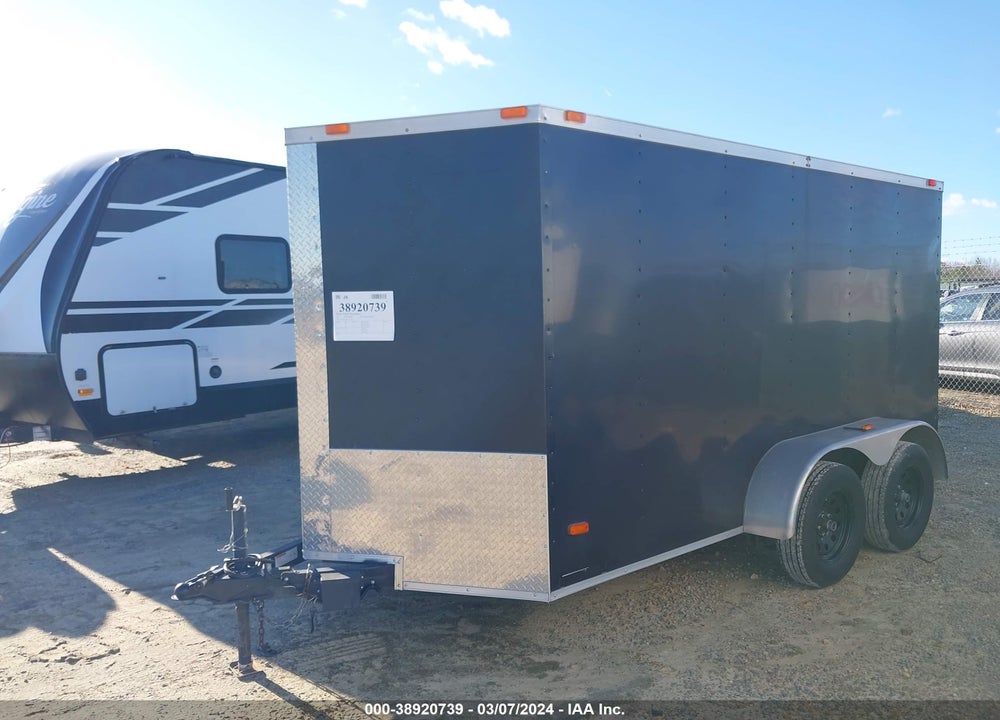 2017 FREEDOM 12FT ENCLOSED TRAILER VIN: 5WKBE1227H1045063