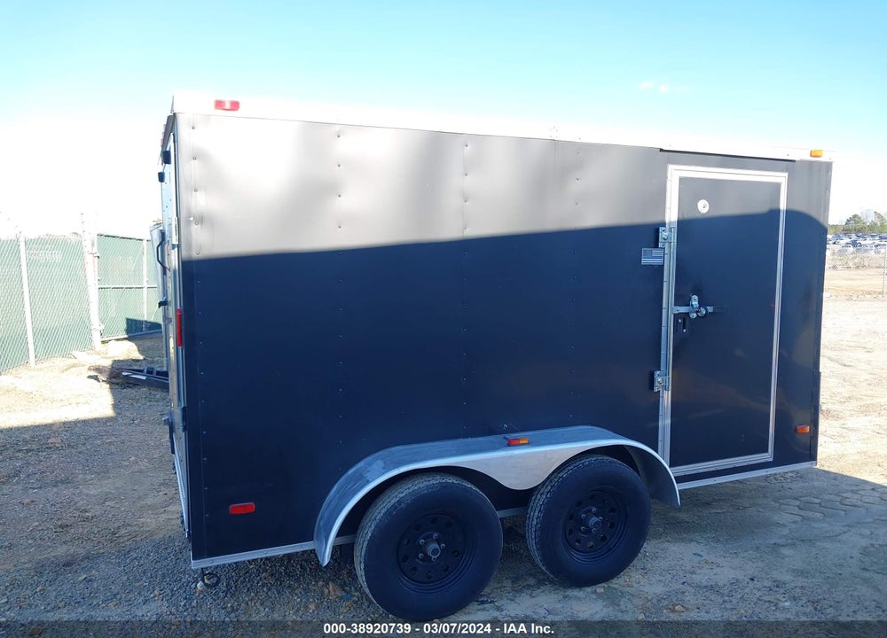 2017 FREEDOM 12FT ENCLOSED TRAILER VIN: 5WKBE1227H1045063