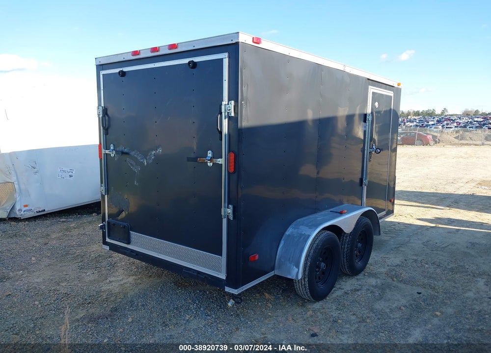 2017 FREEDOM 12FT ENCLOSED TRAILER VIN: 5WKBE1227H1045063