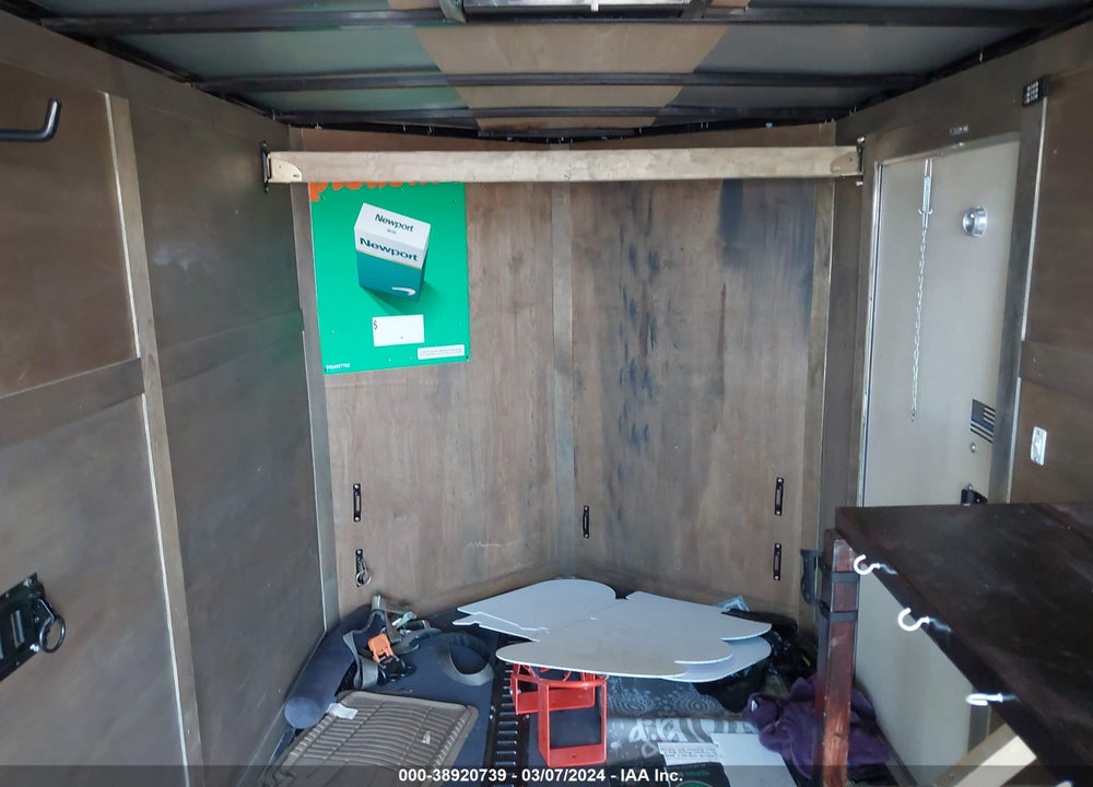2017 FREEDOM 12FT ENCLOSED TRAILER VIN: 5WKBE1227H1045063