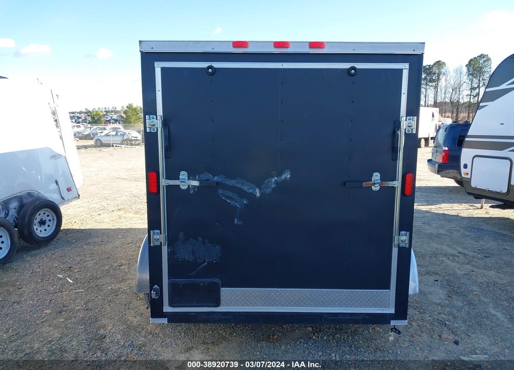 2017 FREEDOM 12FT ENCLOSED TRAILER VIN: 5WKBE1227H1045063