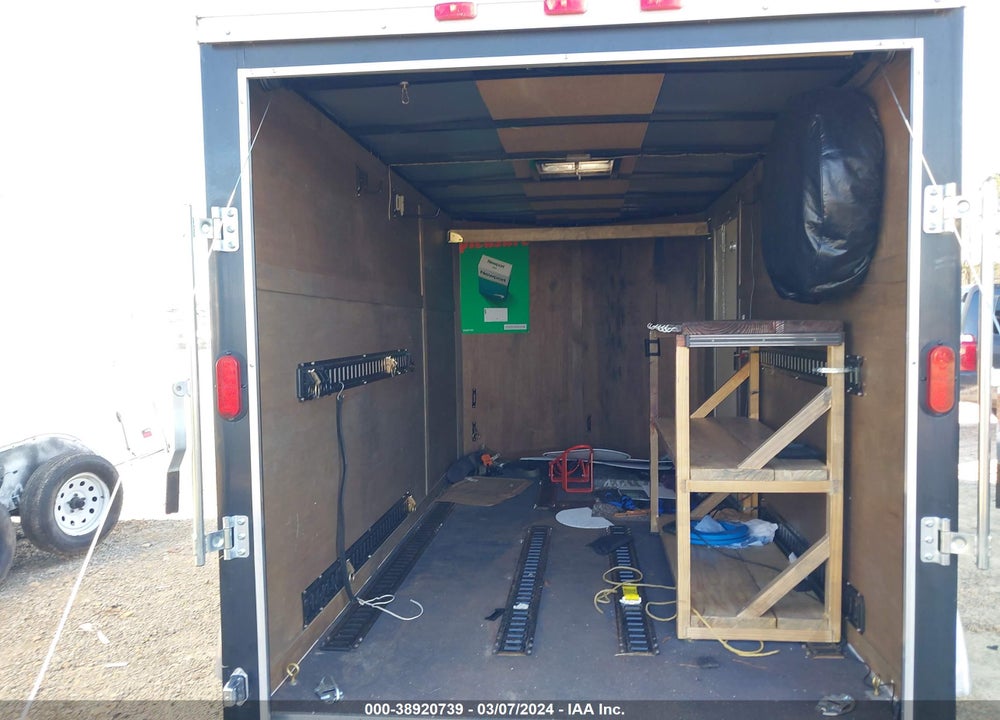 2017 FREEDOM 12FT ENCLOSED TRAILER VIN: 5WKBE1227H1045063