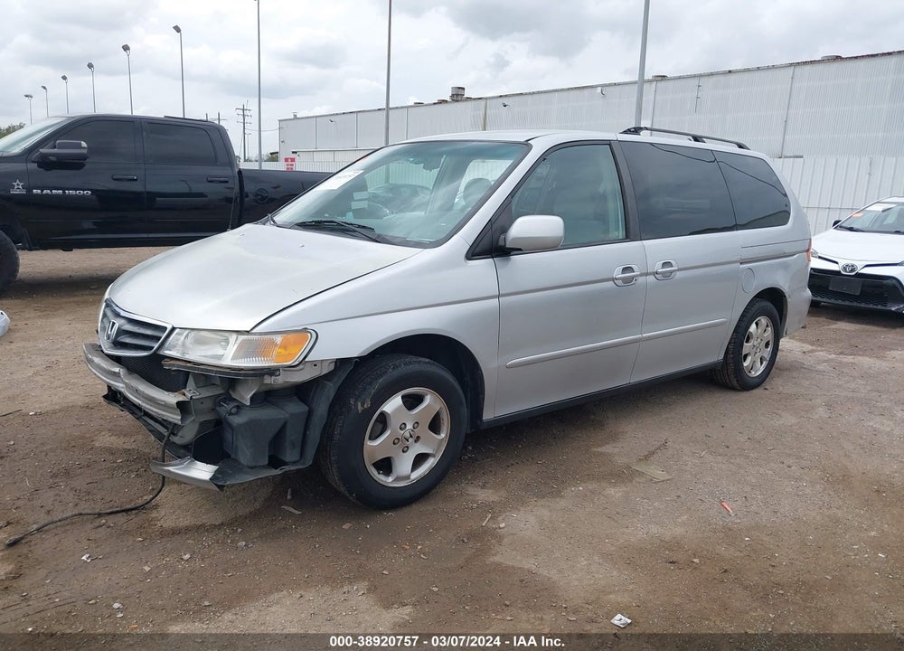 2001 HONDA ODYSSEY EX VIN: 2HKRL18681H552573