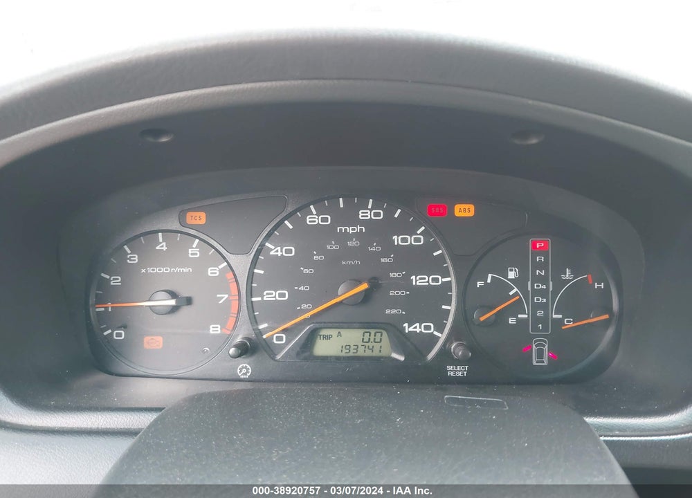 2001 HONDA ODYSSEY EX VIN: 2HKRL18681H552573