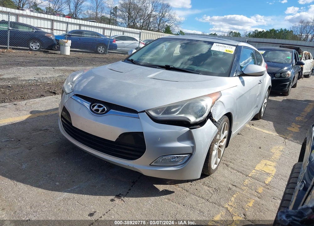 2013 HYUNDAI VELOSTER BASE W/BLACK VIN: KMHTC6ADXDU116938