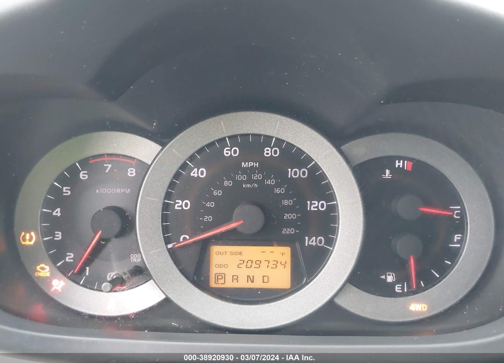 2008 TOYOTA RAV4 LIMITED VIN: JTMBD31V185151744