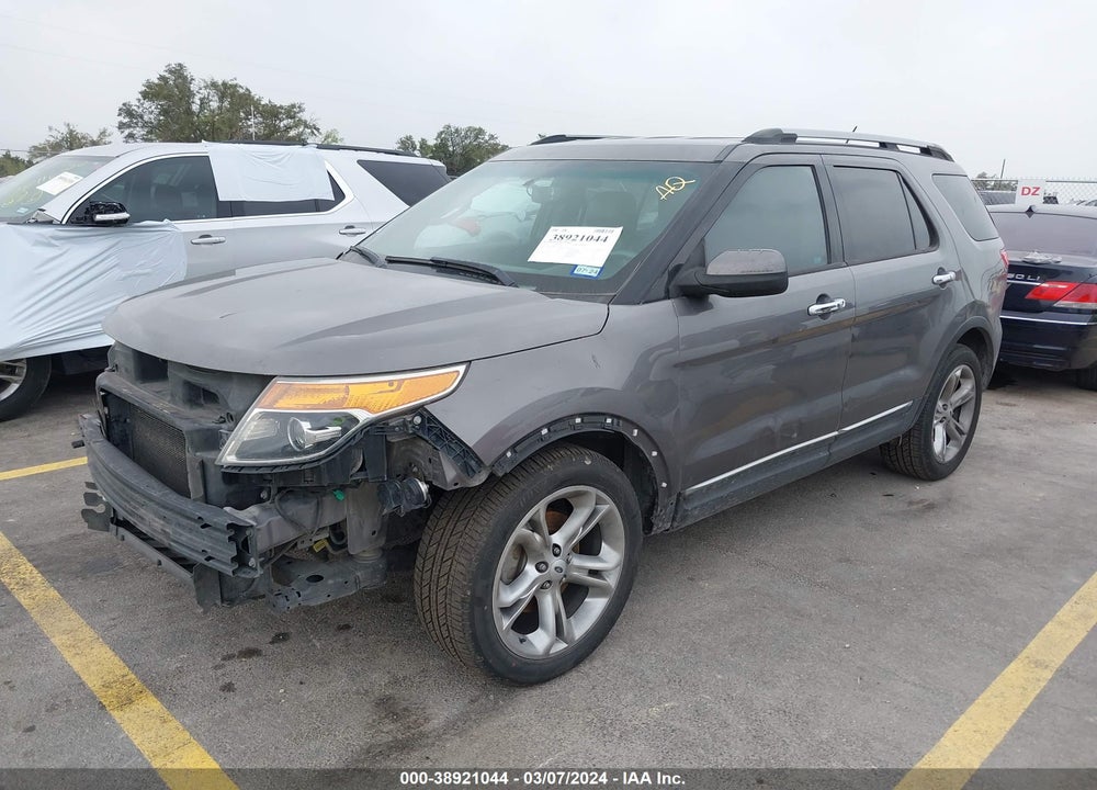2013 FORD EXPLORER LIMITED VIN: 1FM5K7F80DGA59581