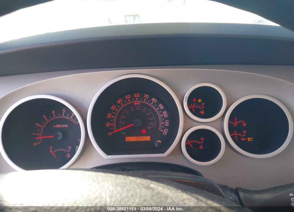 2009 TOYOTA TUNDRA SR5 5.7L V8 VIN: 5TFBW54119X086012