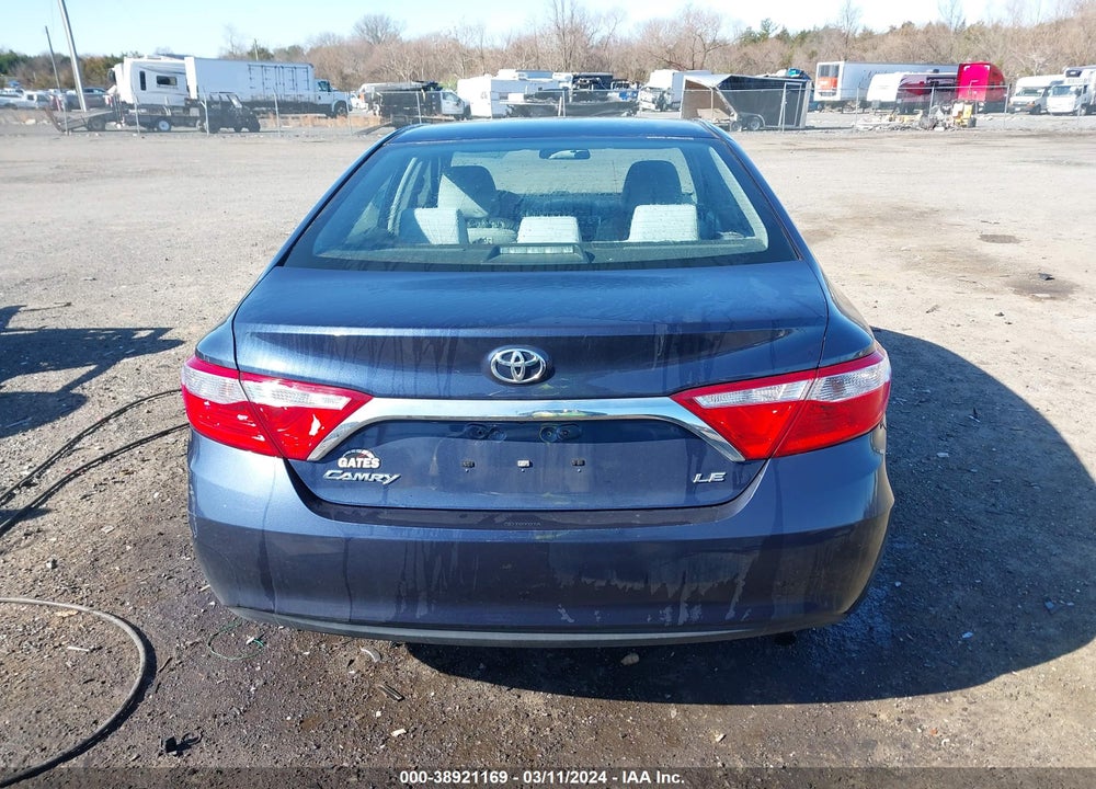 2016 TOYOTA CAMRY LE VIN: 4T1BF1FKXGU542534