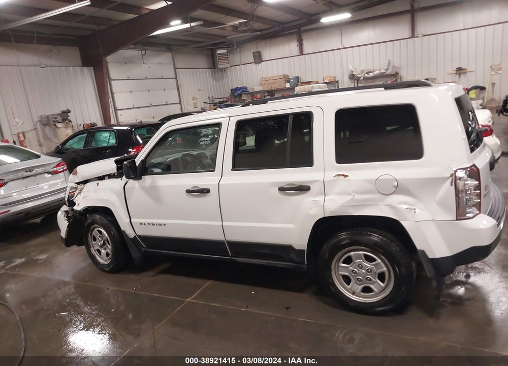 2014 JEEP PATRIOT VIN: 1C4NJRBBXED639539