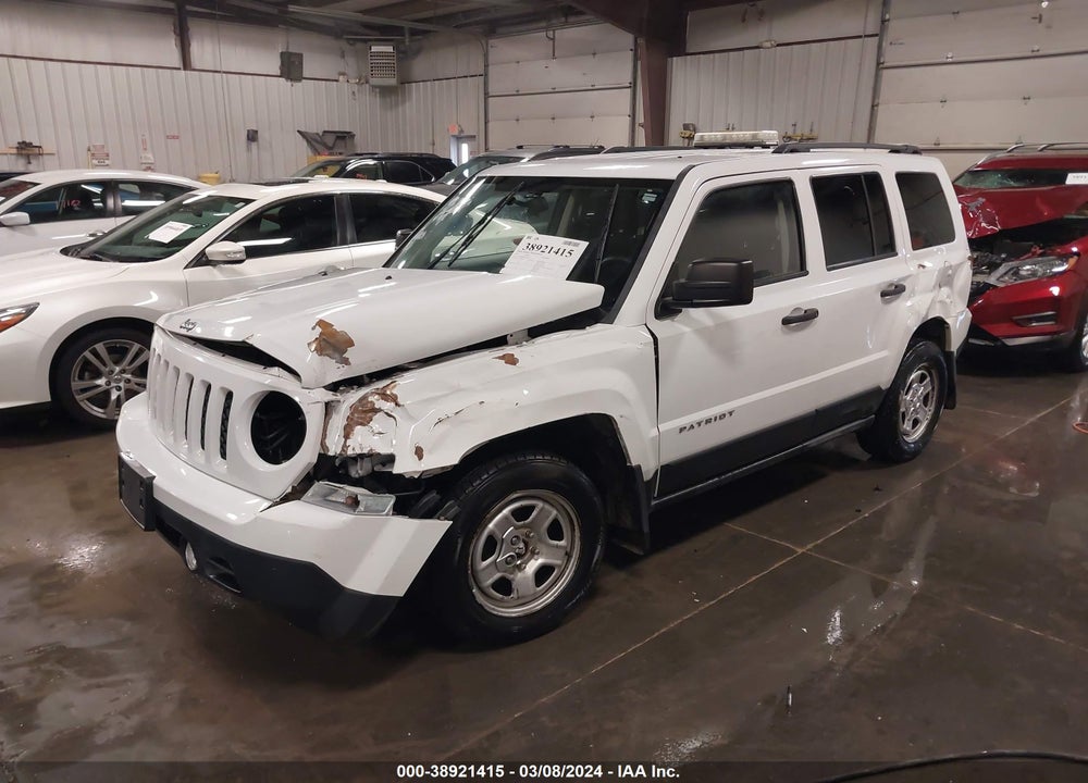 2014 JEEP PATRIOT VIN: 1C4NJRBBXED639539