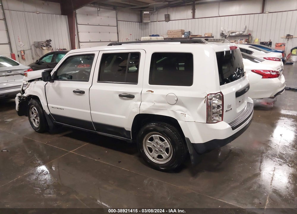2014 JEEP PATRIOT VIN: 1C4NJRBBXED639539
