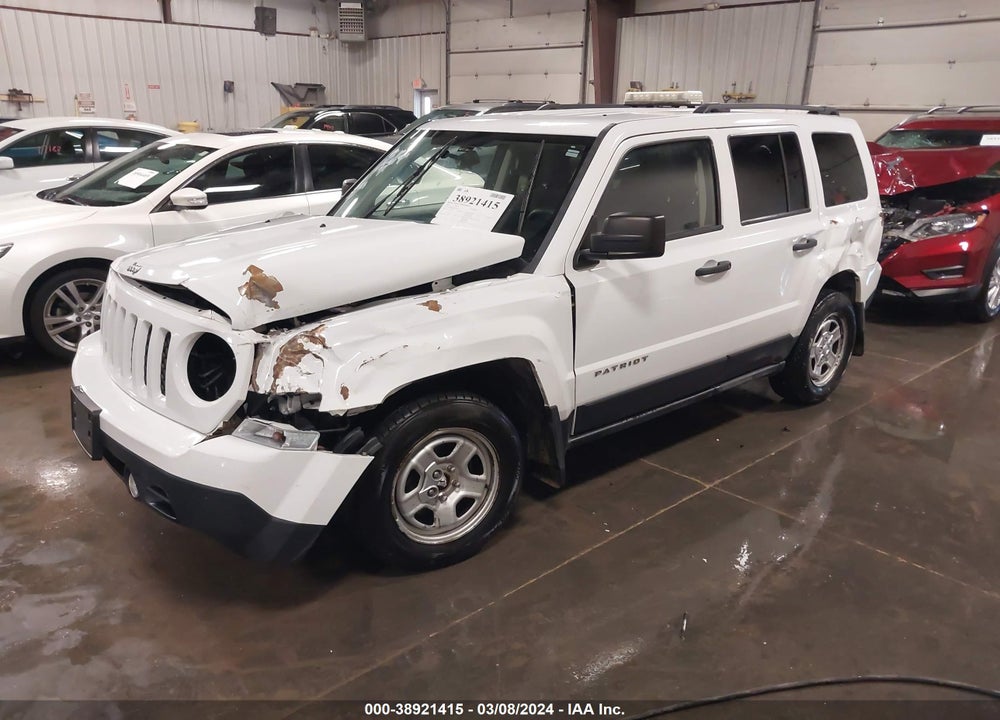 2014 JEEP PATRIOT VIN: 1C4NJRBBXED639539
