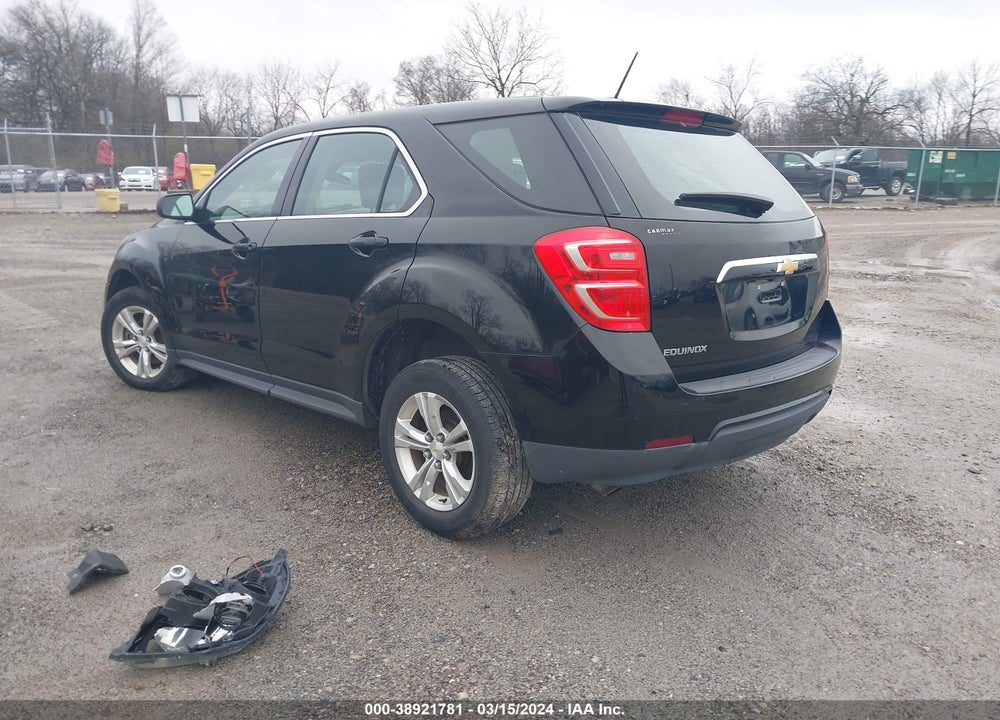 2017 CHEVROLET EQUINOX LS VIN: 2GNALBEK6H1604032