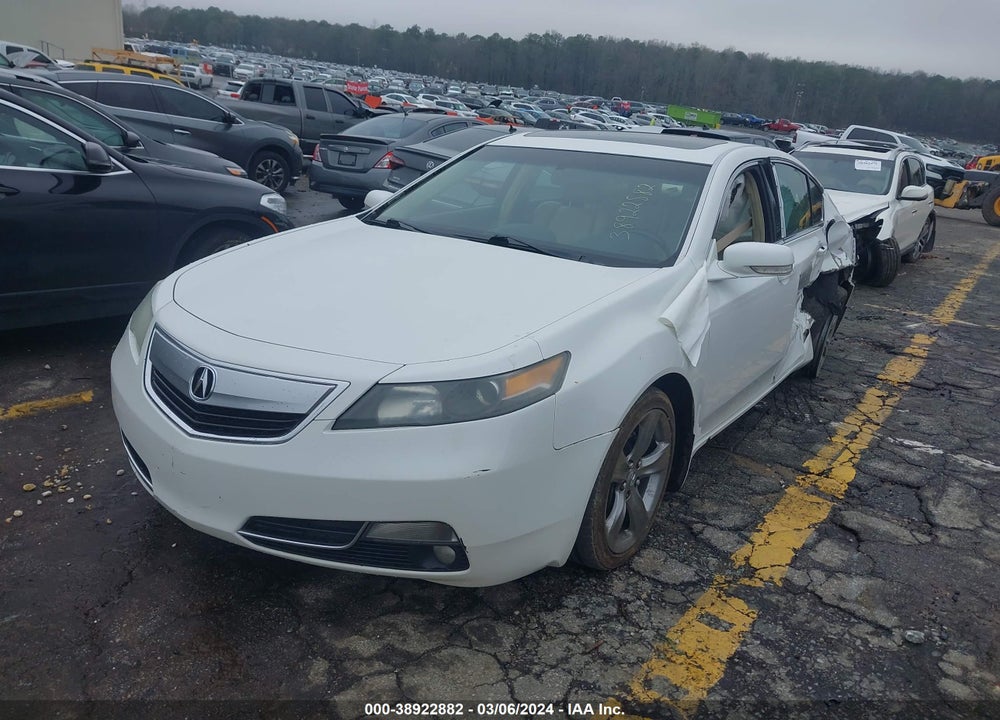 2012 ACURA TL 3.5 VIN: 19UUA8F70CA004180