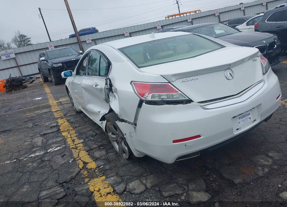 2012 ACURA TL 3.5 VIN: 19UUA8F70CA004180