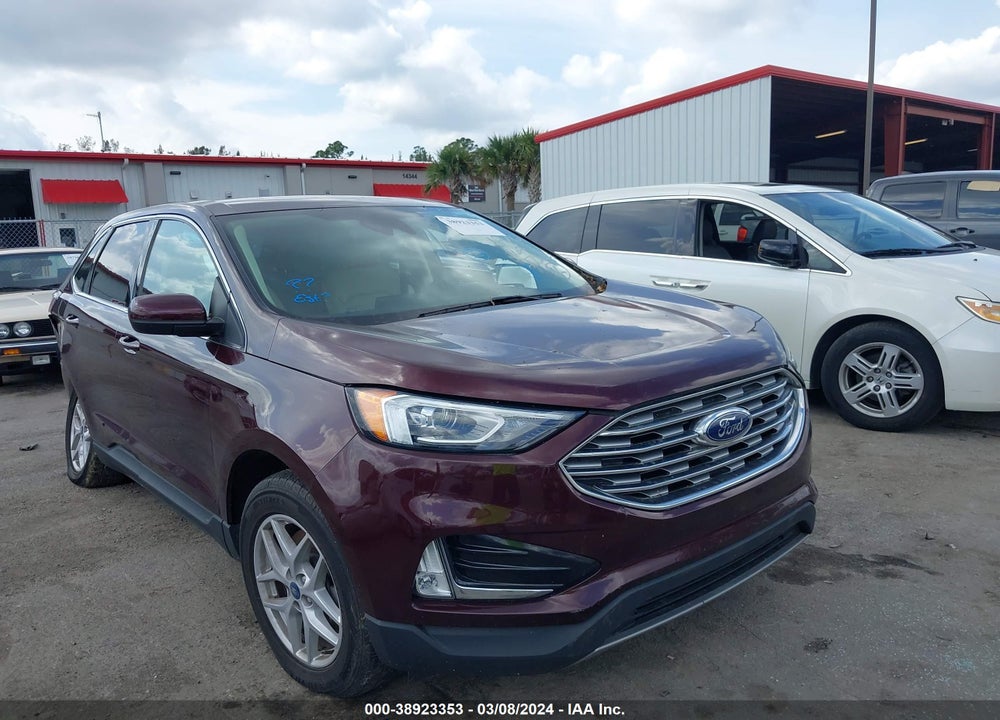 2021 FORD EDGE SEL VIN: 2FMPK3J96MBA11690