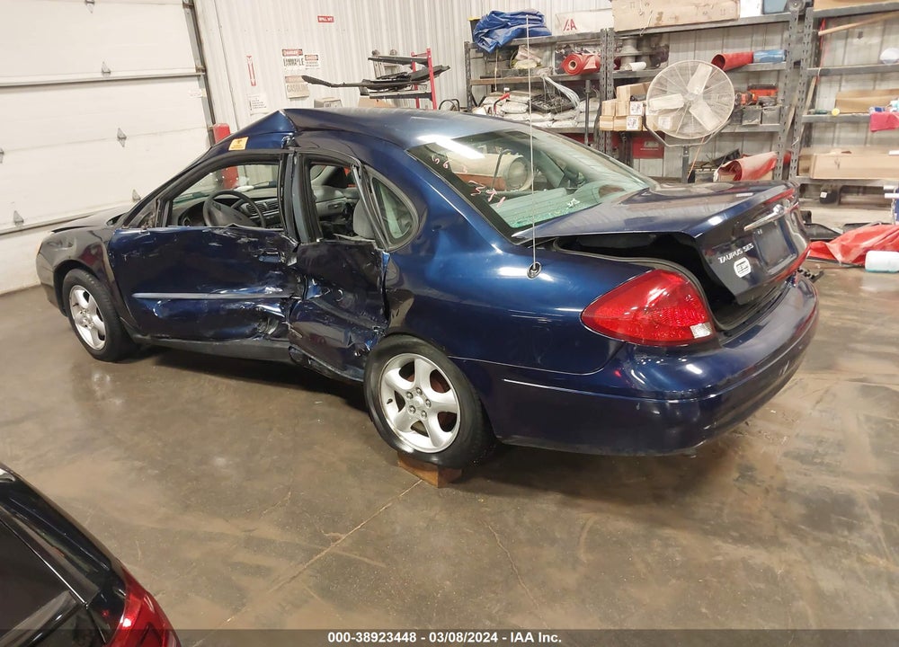 2001 FORD TAURUS SES VIN: 1FAFP55U91G168510