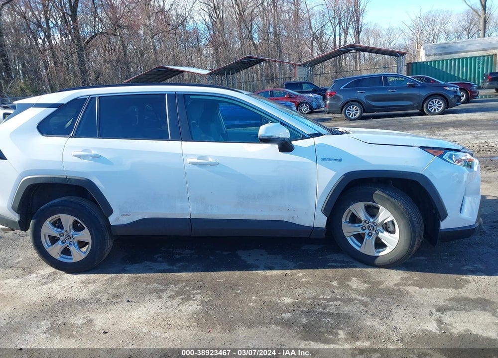 2020 TOYOTA RAV4 XLE HYBRID VIN: 2T3RWRFV2LW082066