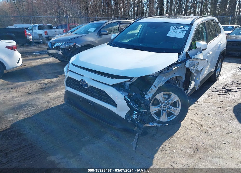 2020 TOYOTA RAV4 XLE HYBRID VIN: 2T3RWRFV2LW082066