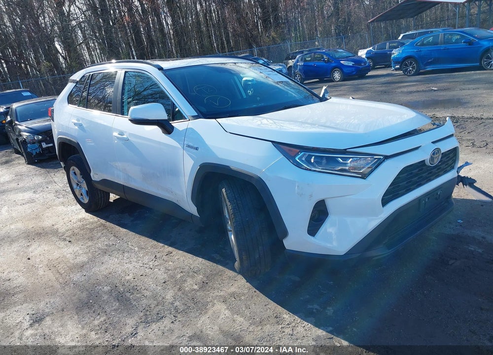 2020 TOYOTA RAV4 XLE HYBRID VIN: 2T3RWRFV2LW082066