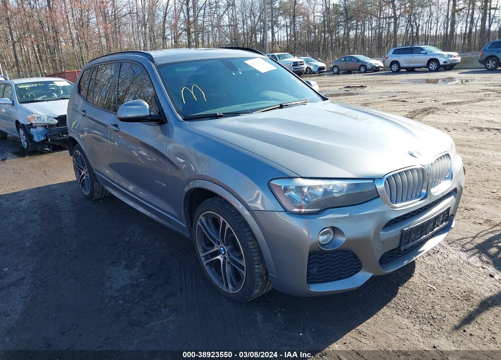 2015 BMW X3 XDRIVE28I VIN: 5UXWX9C52F0D47888