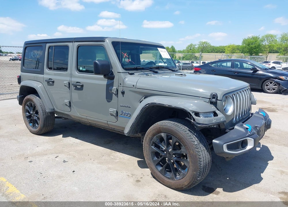 2023 JEEP WRANGLER 4XE SAHARA 4X4 VIN: 1C4JJXP61PW630704