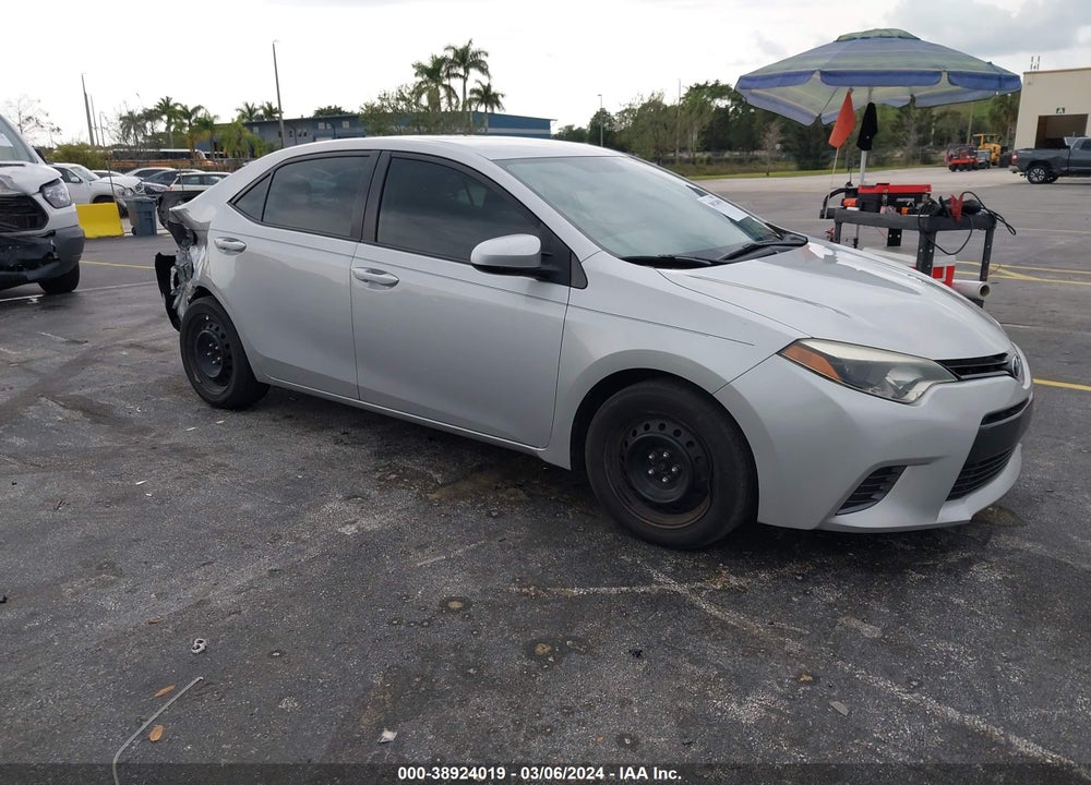 2016 TOYOTA COROLLA LE VIN: 2T1BURHE2GC685409