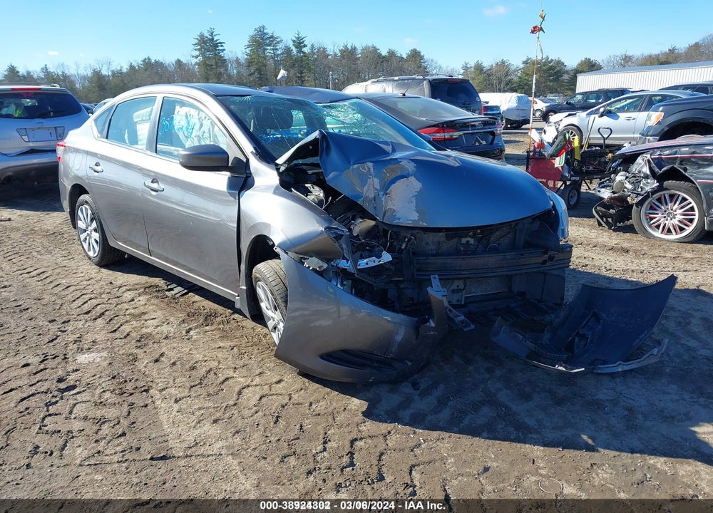 2015 NISSAN SENTRA SV VIN: 3N1AB7AP5FL667762