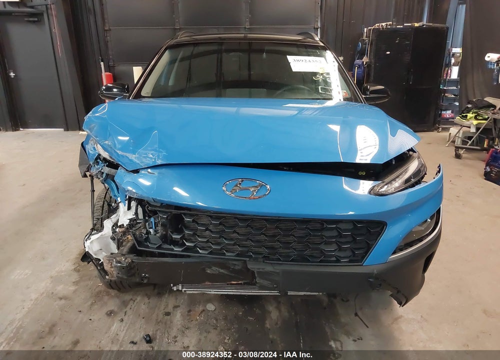 2022 HYUNDAI KONA SEL VIN: KM8K6CAB5NU902146