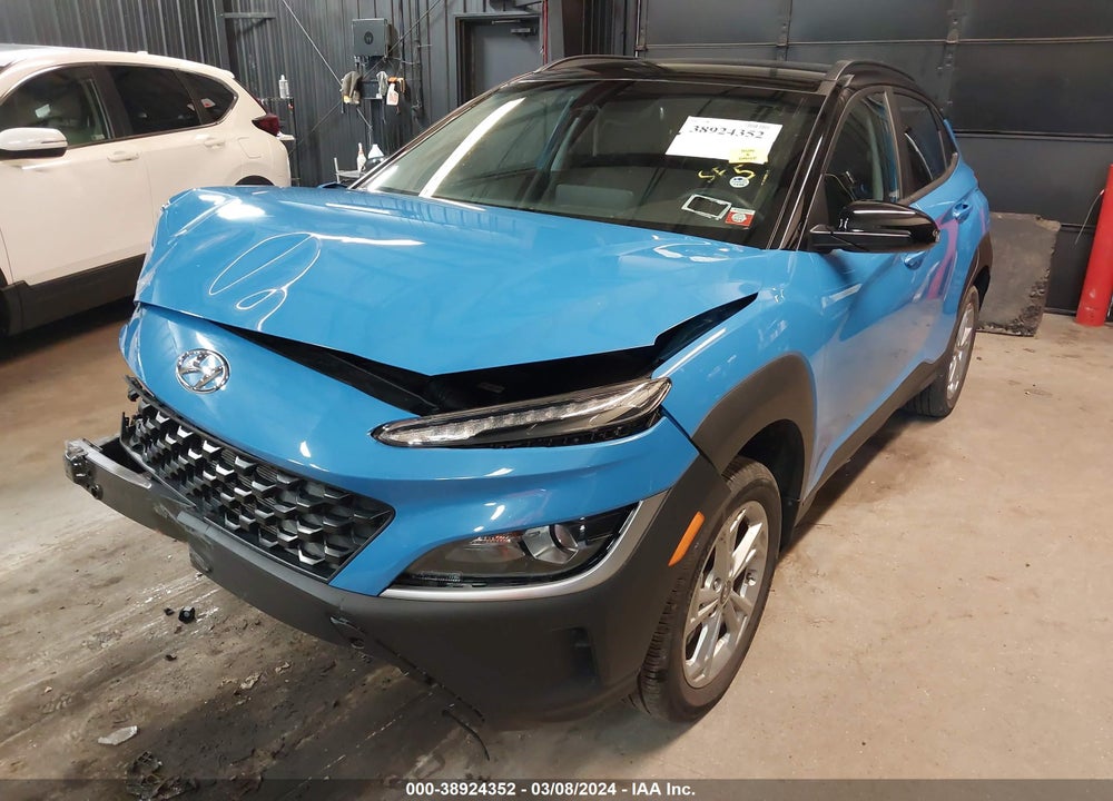 2022 HYUNDAI KONA SEL VIN: KM8K6CAB5NU902146
