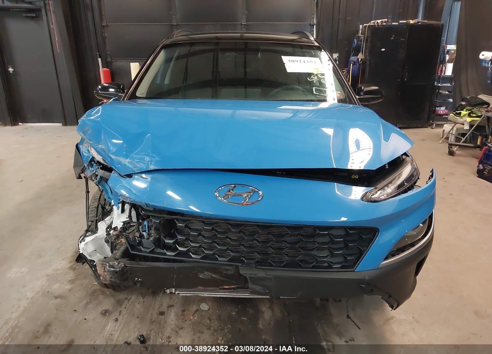 2022 HYUNDAI KONA SEL VIN: KM8K6CAB5NU902146