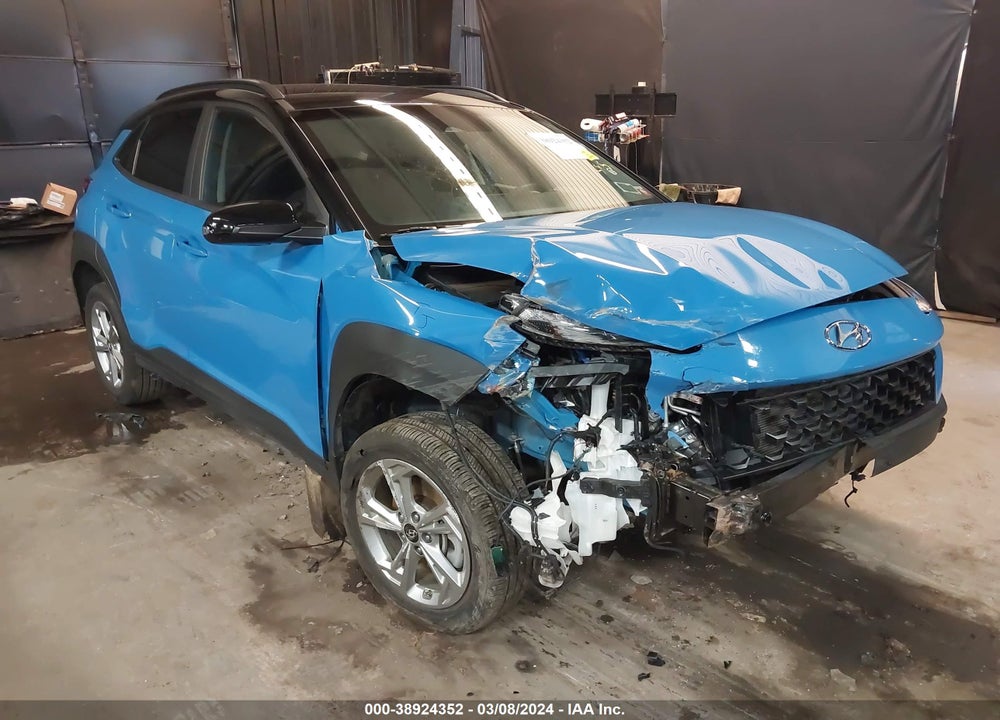 2022 HYUNDAI KONA SEL VIN: KM8K6CAB5NU902146
