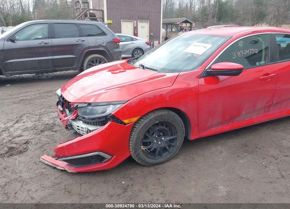 2019 HONDA CIVIC LX VIN: 2HGFC2F65KH559066