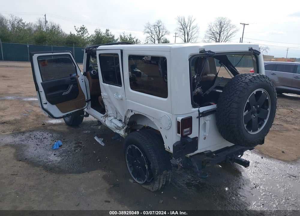 2012 JEEP WRANGLER UNLIMITED SAHARA VIN: 1C4BJWEG4CL248897