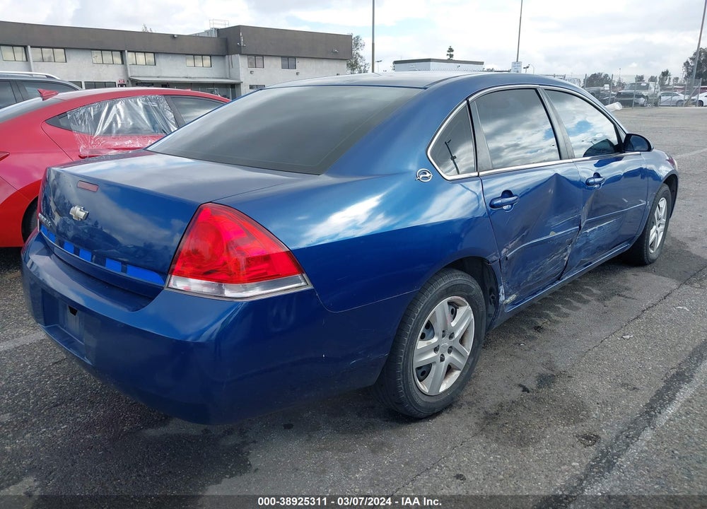 2006 CHEVROLET IMPALA LS VIN: 2G1WB55K569414863