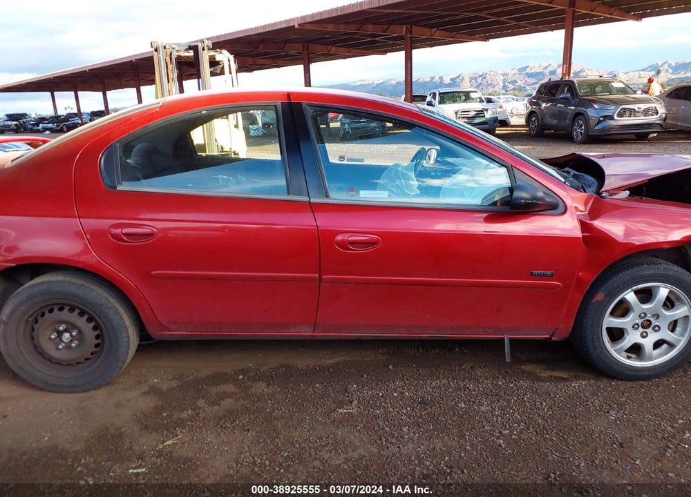 2005 DODGE NEON SXT VIN: 1B3ES56C95D143075
