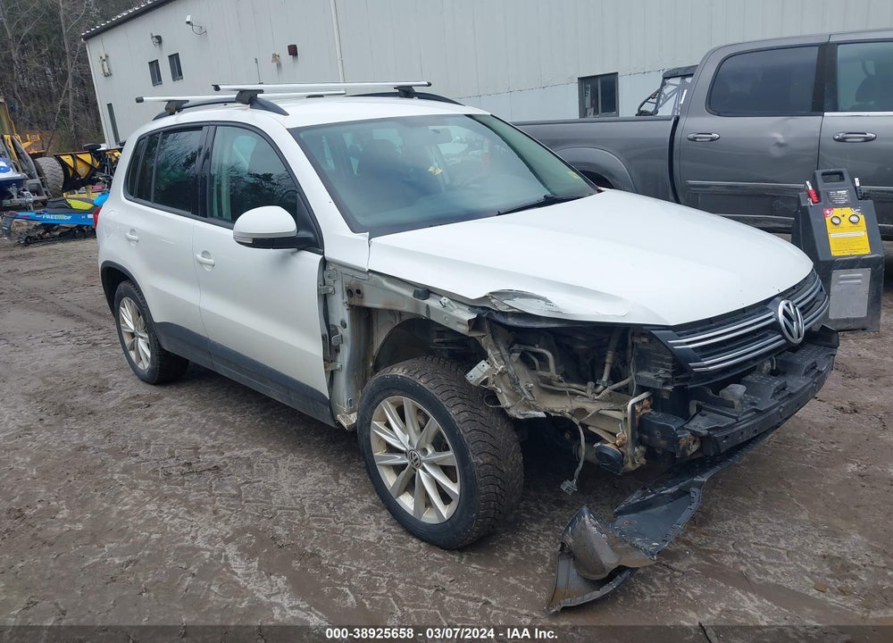 2015 VOLKSWAGEN TIGUAN SE VIN: WVGBV7AX5FW516693