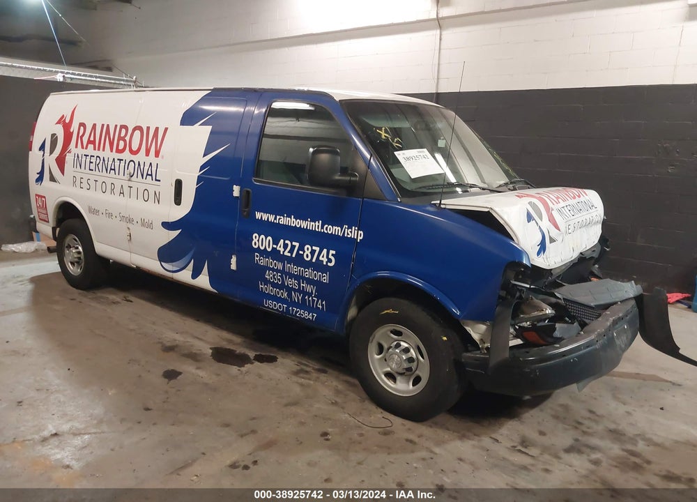 2016 CHEVROLET EXPRESS 3500 WORK VAN VIN: 1GCZGHFG2G1298027